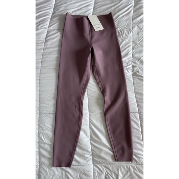 lululemon athletica Pants - NEW Lululemon GLOW UP HR TIGHT 28" Size 10 Lavender Lux Workout Shaping NWT